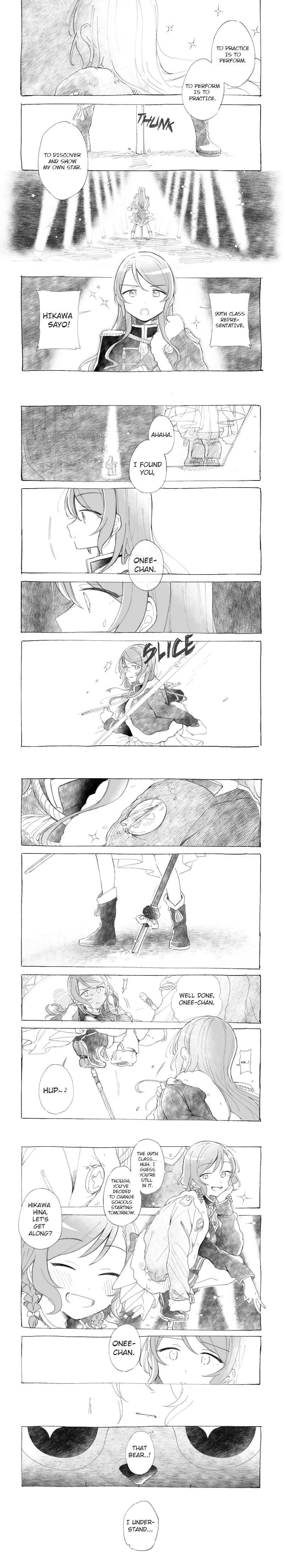 BanG Dream! / Revue Starlight - Twin Revue (Doujinshi) 第1页