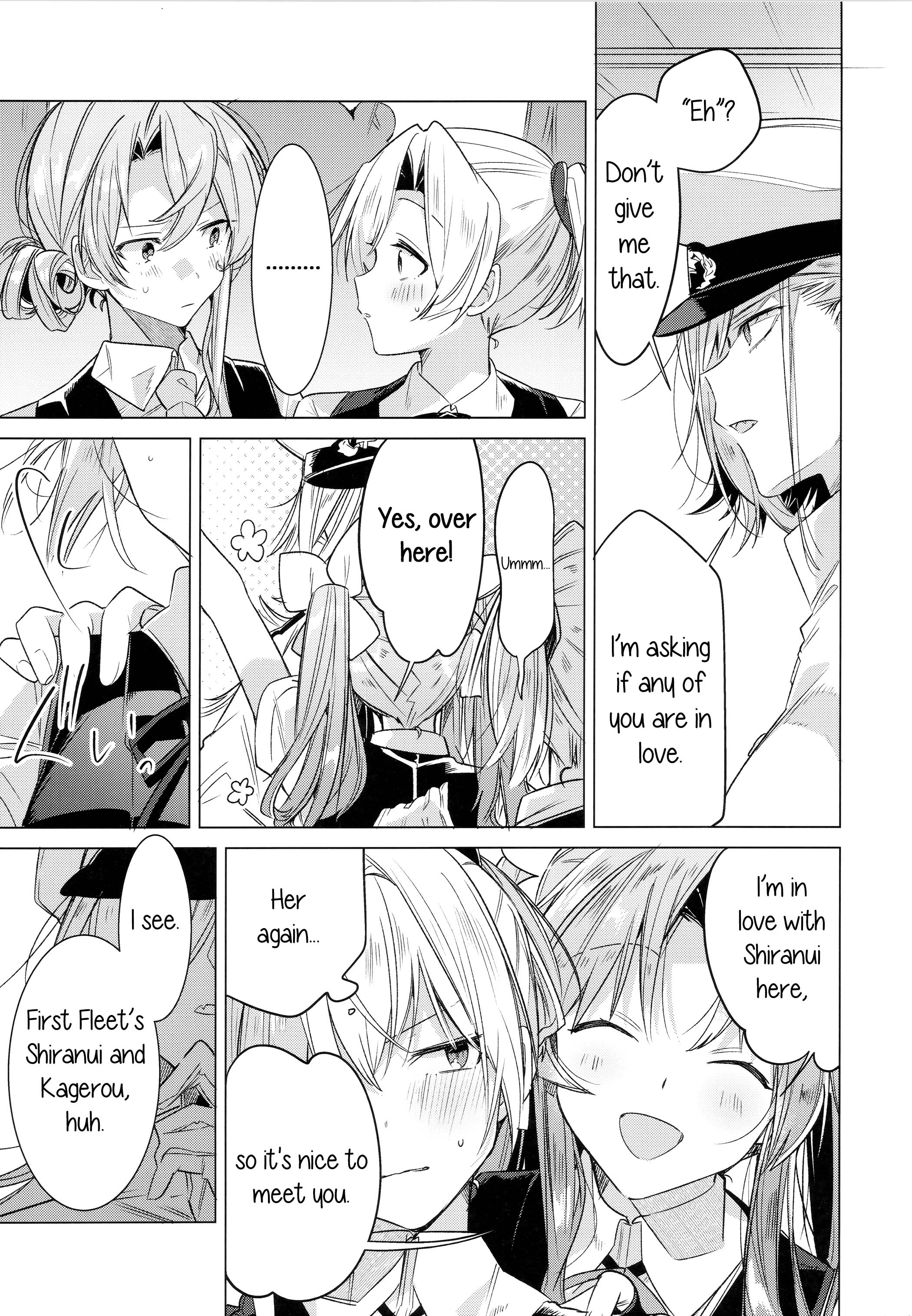 Kantai Collection -KanColle- NO LOVE 1 WEEK!? (Doujinshi) 第7页
