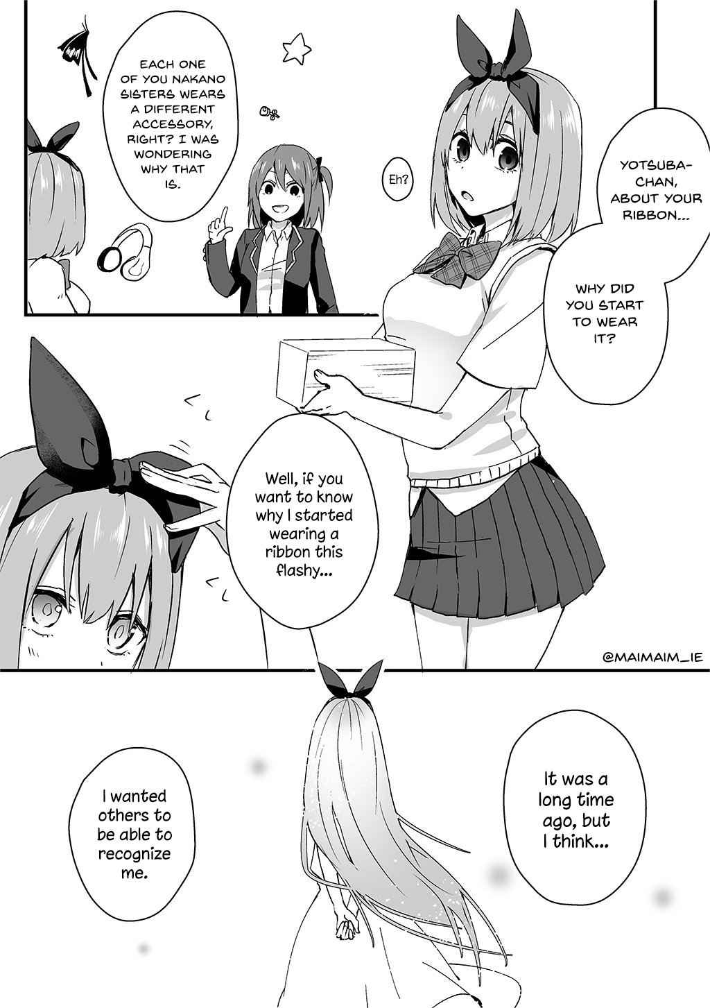5Toubun no Hanayome - Ribbon (Doujinshi) 第1页