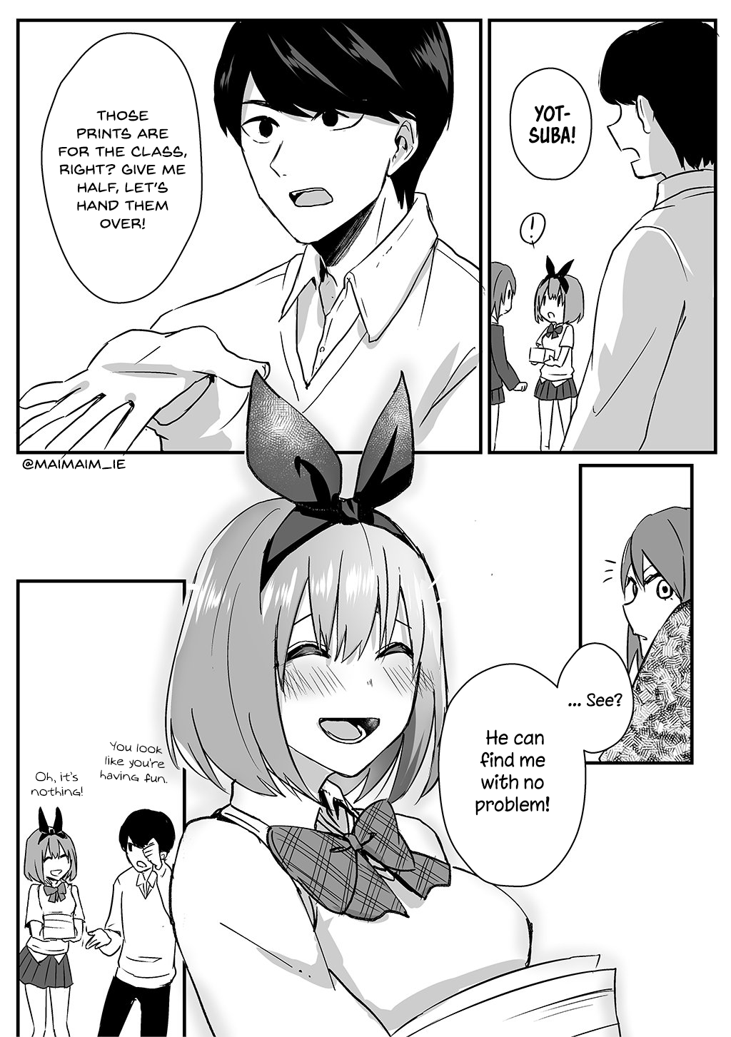 5Toubun no Hanayome - Ribbon (Doujinshi) 第2页