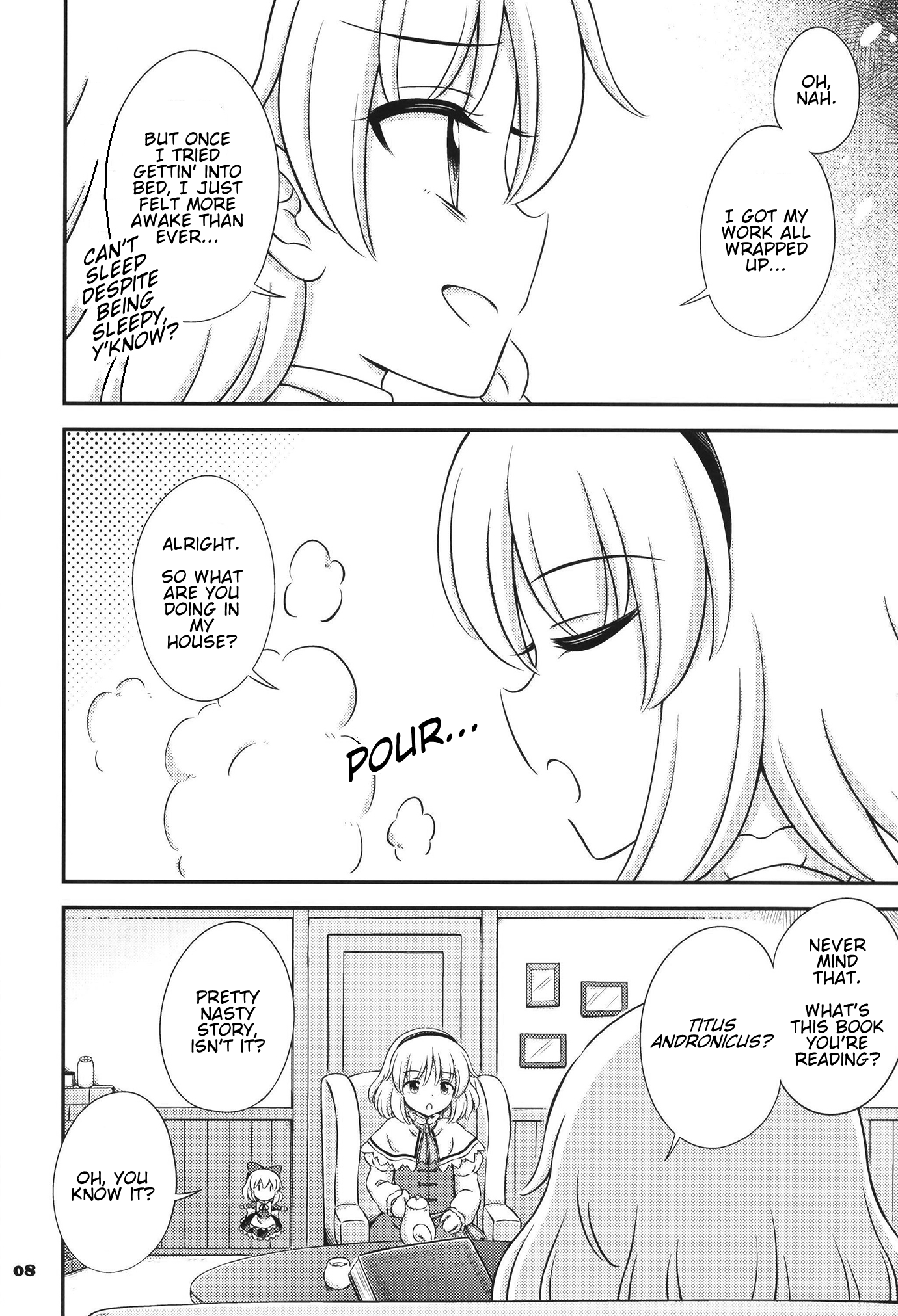 Touhou - Thus Spoke the Femme Fatale ～Witches' Tea Party～ (Doujinshi) 第7页