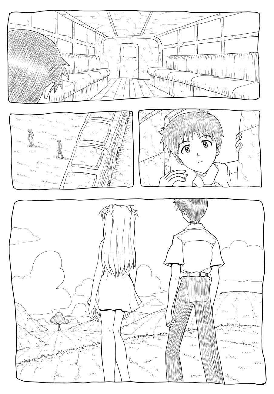 Neon Genesis Evangelion - Asuka in Wonderland (Doujinshi) 第8页