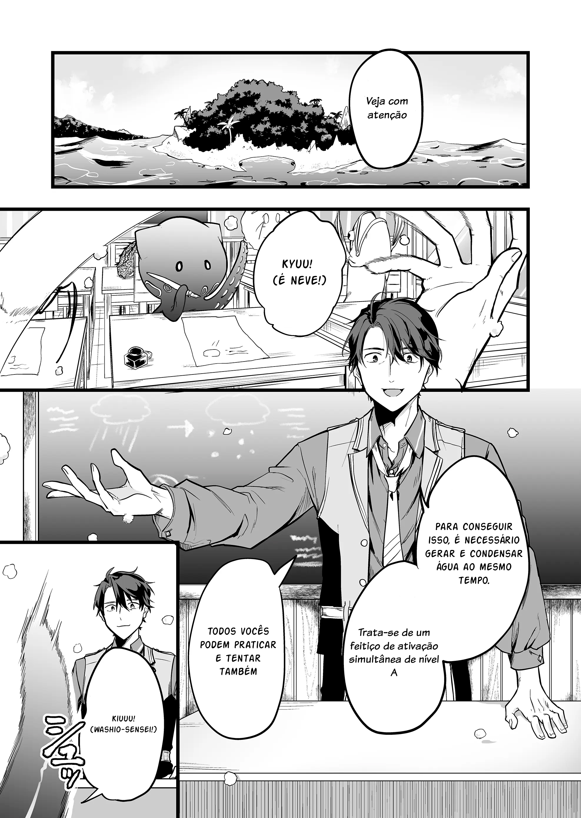 "Ano Toki Tasukete Itadaita Monster Musume desu." Isekai Ossan Kyoushi Totsuzen no Moteki ni Konwaku suru Vol. 1 Ch. 1 第3页
