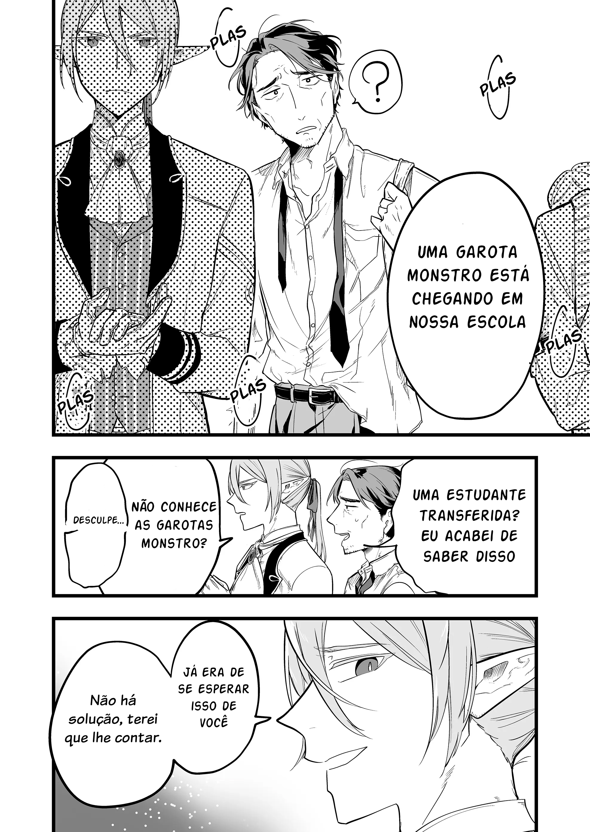 "Ano Toki Tasukete Itadaita Monster Musume desu." Isekai Ossan Kyoushi Totsuzen no Moteki ni Konwaku suru Vol. 1 Ch. 1 第35页