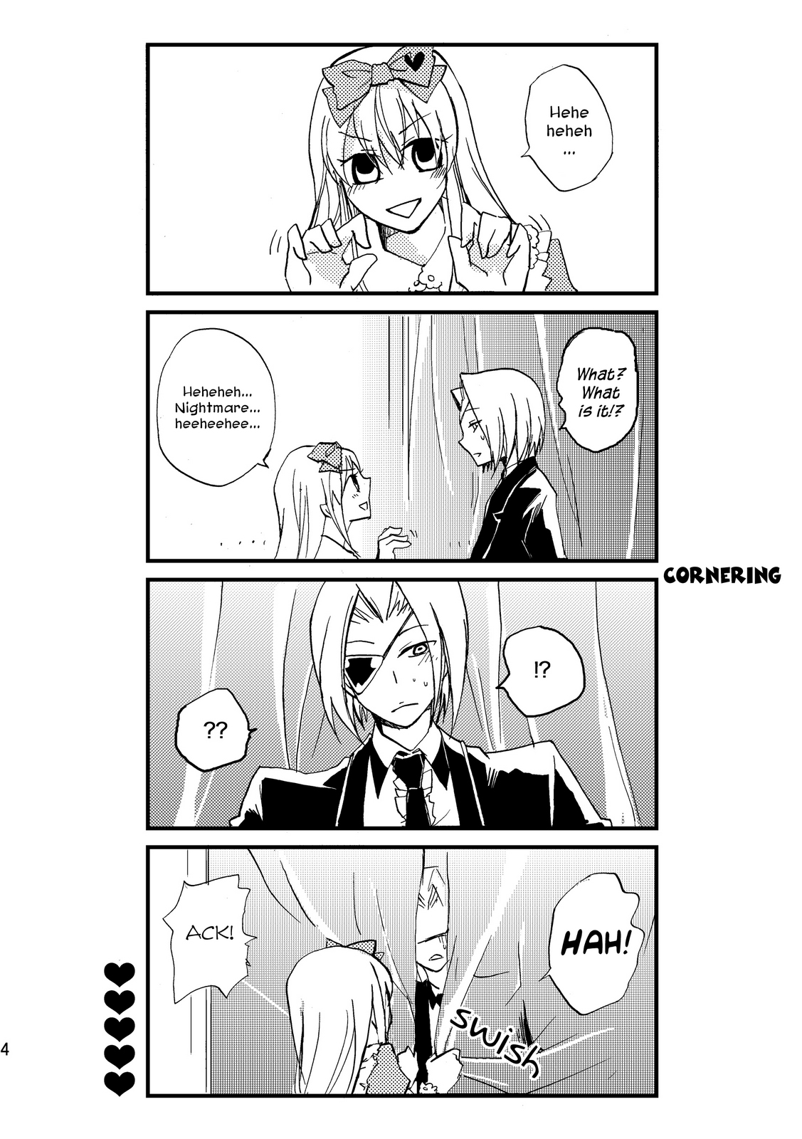 Clover no Kuni no Alice - Level 5 (Doujinshi) 第4页