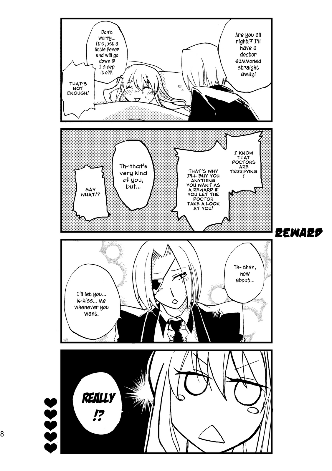 Clover no Kuni no Alice - Level 5 (Doujinshi) 第8页